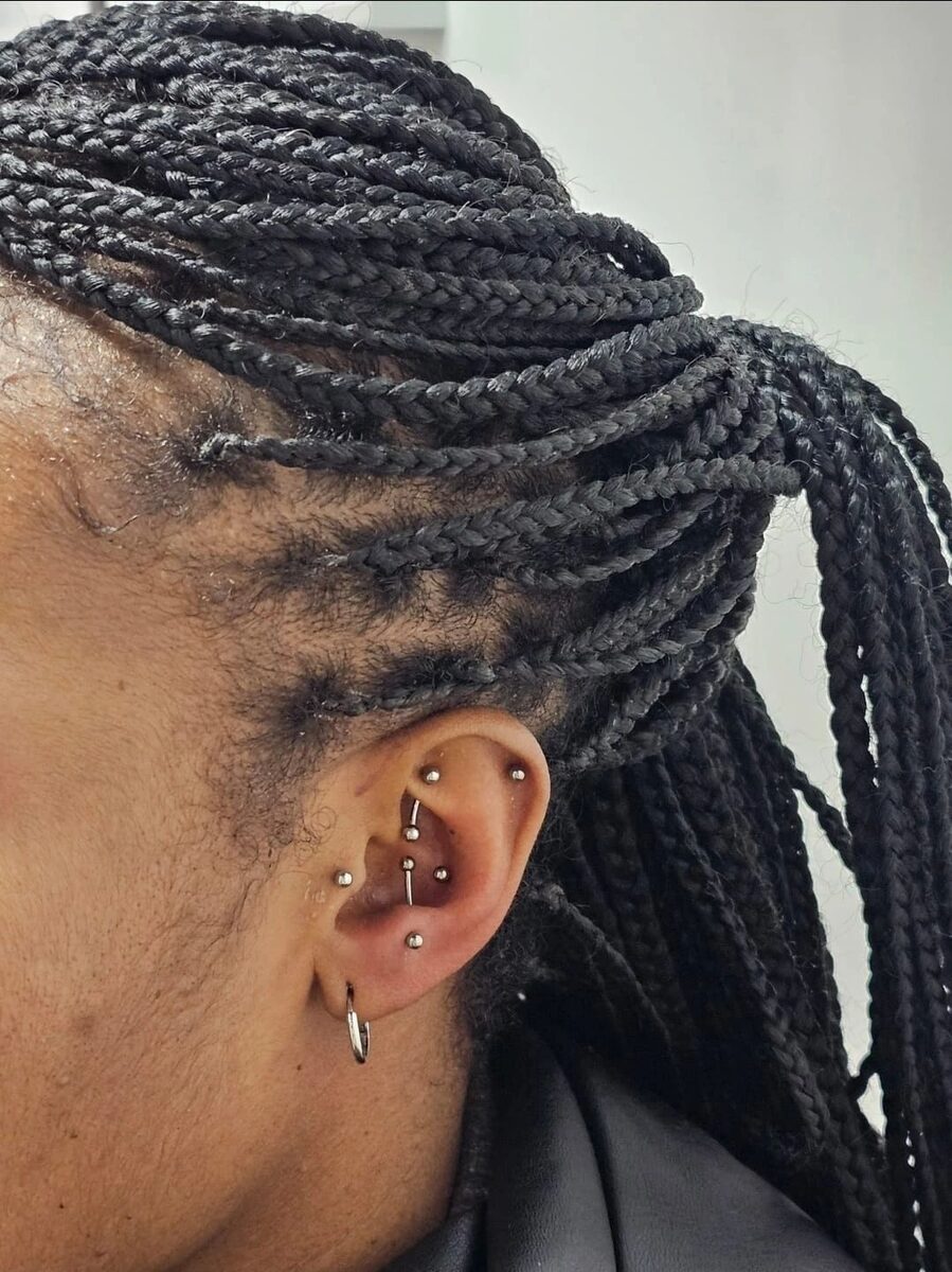 Piercing work